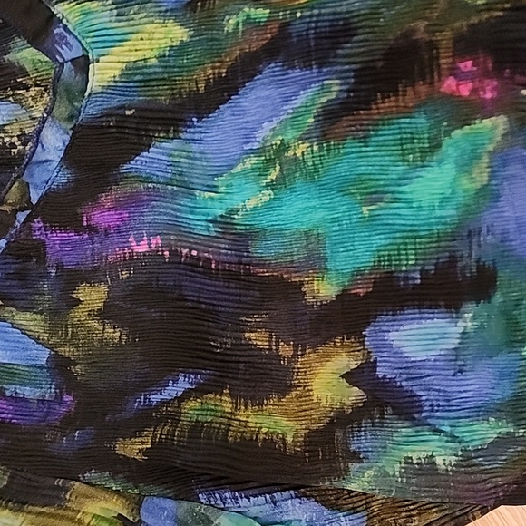 ALLISON TAYLOR Accordian Top Size L - Picture 6 of 7